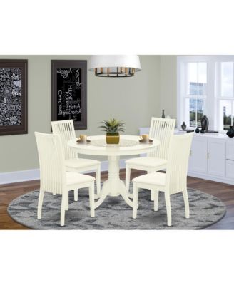 Dining Room Set Linen White
