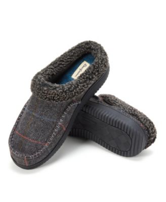 Men's Marshall Microsuede Moccasin Toe Clog House Shoe Slipper