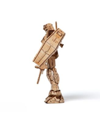 3D DIY Puzzle: RX-78-2 wa-gu-mi Mobile Suit First Gundam Bamboo - 421pcs