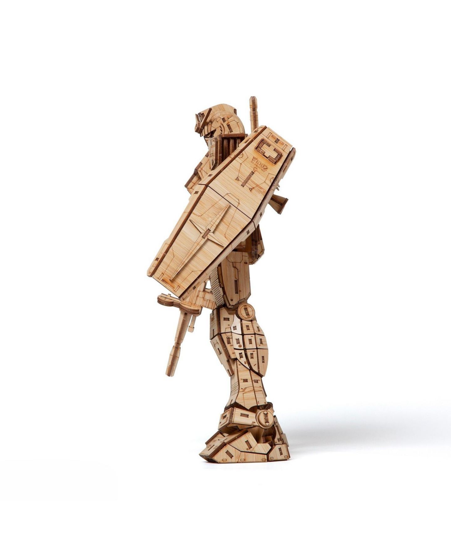 Детские конструкторы Flash Popup Officially Licensed Rx-78-2 Wa-Gu-Mi Mobile Suit First Gundam 421-Piece 3D Wooden Puzzle, Ages 14+ — фото 4