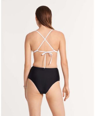 The Reversible High Waist Swim Bottom