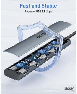 USB-C Hub, 10Gbps Type-C Splitter with 4 USB-C 3.2 Ports