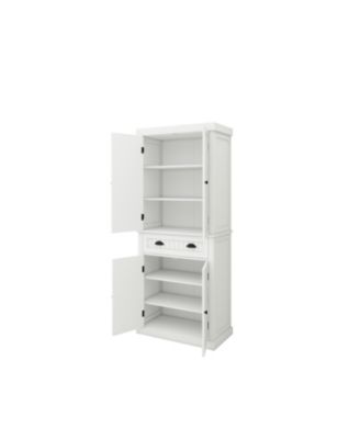 71" Freestanding Kitchen Pantry Cabinet With 4 Doors, Drawer and Adjustable Shelves