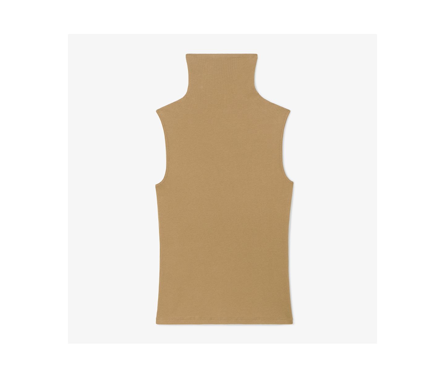Женский топ M.M.LaFleur Jett - Organic Ribbed Pima Cotton, цвет: Седельно-коричневый — фото 7