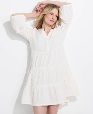 Women's Gauze Tiered Dress