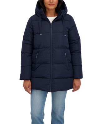 Women's 3/4 Reversible Puffer Jacket