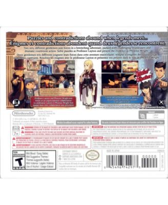 Professor Layton vs Phoenix Wright Ace Attorney - Nintendo 3DS