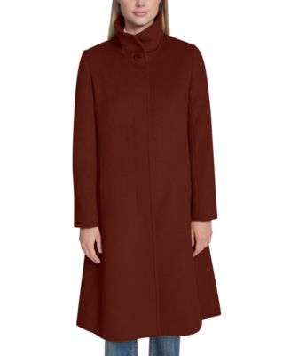 Cole Haan - Women's Stand-Collar Double-Breasted Coat
