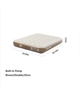 1/2/3 Person Self-Inflating Camping Air Mattresses,3 sizes Thick-Portable Lightweight Unmute-Sleeping Mat with Built-in Inflation Pump