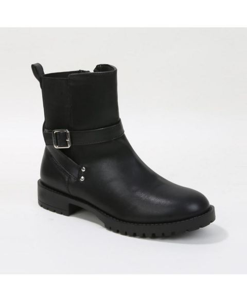 Женские ботинки BERNESS Parvin Moto Booties, цвет: Чёрный