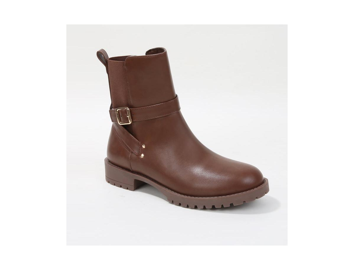 Parvin Moto Booties - Camel