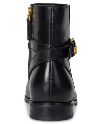 Women's Brooke II Stacked Leather Heel Booties