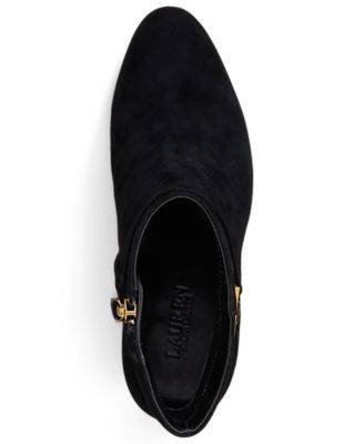 Women's Kellie Suede Heel Booties 