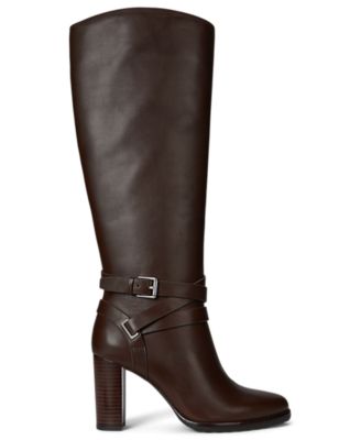 Women's Collins Stacked Heel Tall Boots