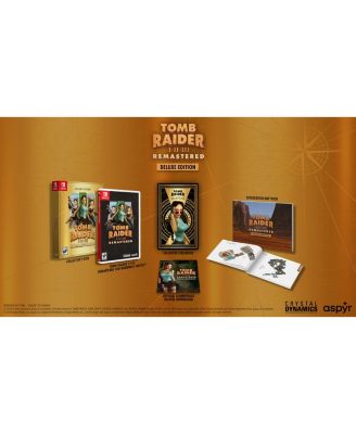 Tomb Raider I-III Remastered Starring Lara Croft Deluxe Edition - Nintendo Switch