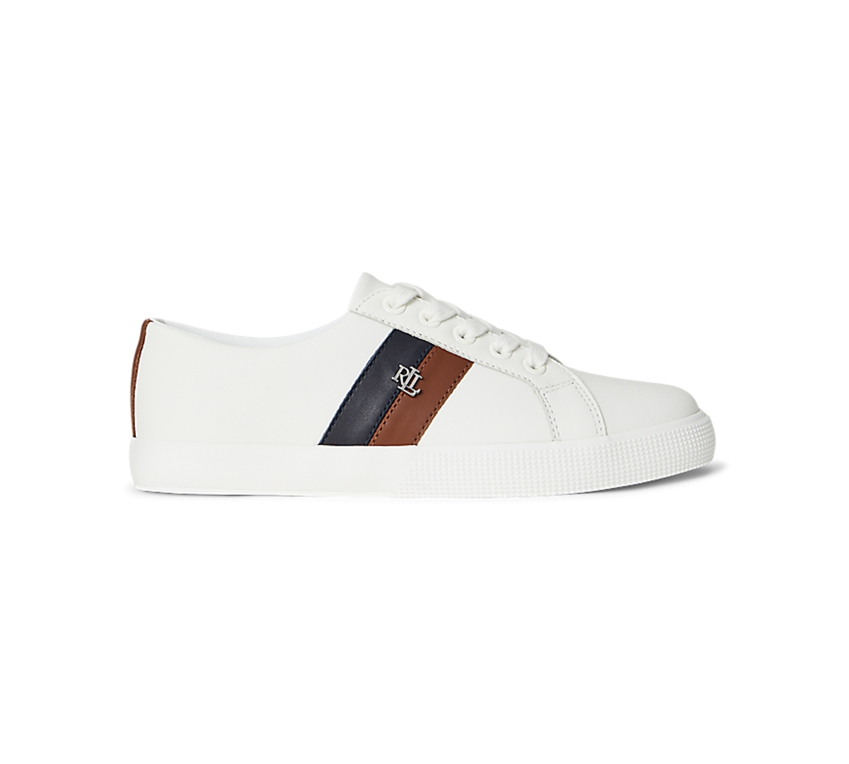 Ralph Lauren Women's Janson Lace Up Sneakers In White