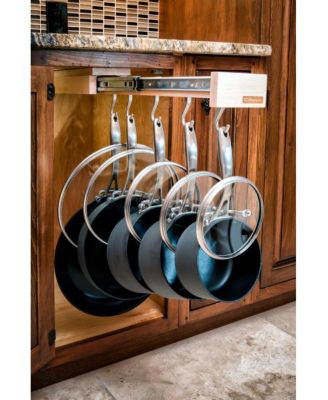 Pullout Organizer Hooks w/ Ball-bearing Slide System, GLD-W22-SC-7