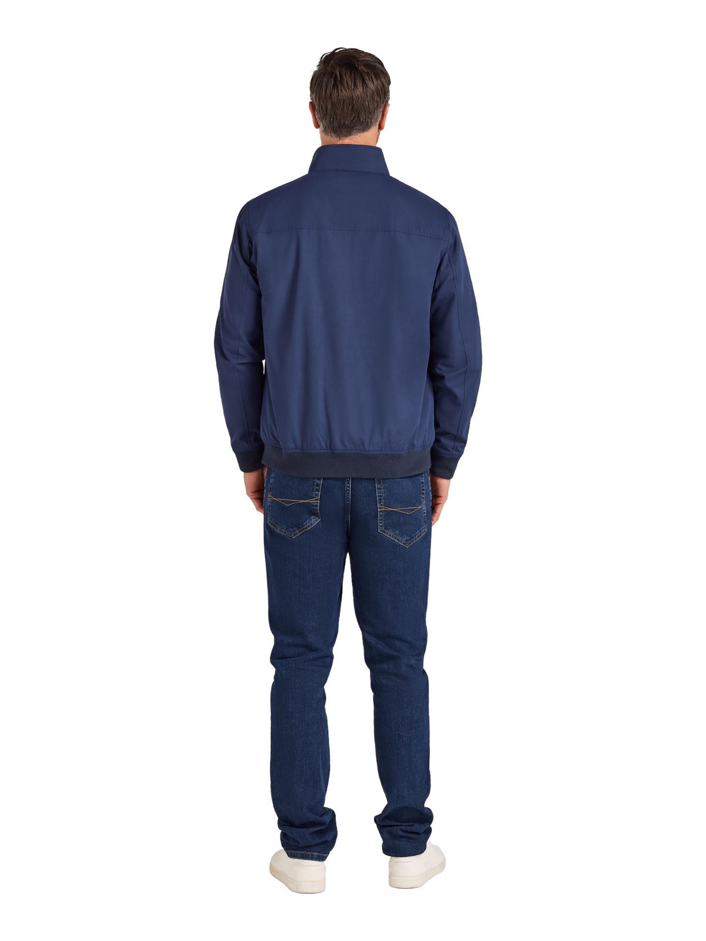 Мужская куртка Raging Bull Harrington, цвет: Тёмно-синий — фото 5