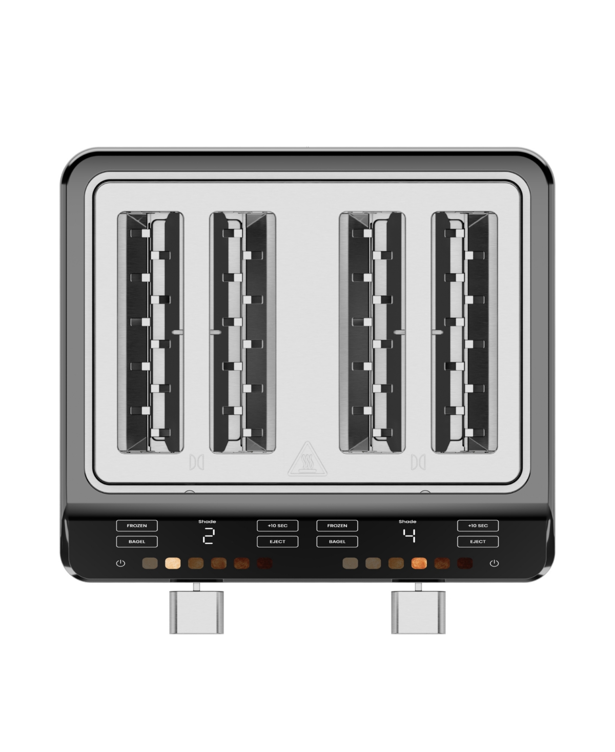 Chefman Smart Touch 4-slice Digital Toaster In Black