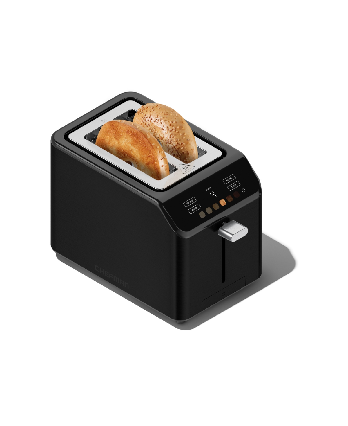 Chefman Smart Touch 2-slice Digital Toaster In Black