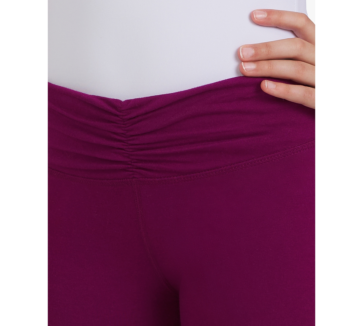 Champion Big Girls Cotton-blend Flared Leggings In Purple