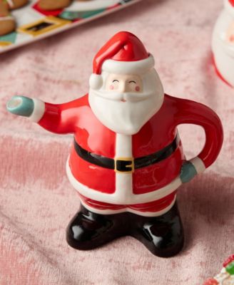Christmas Whimsy Santa 3-D Teapot