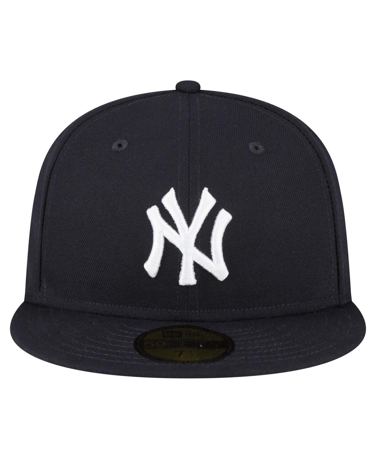 New Era Men's Navy New York Yankees Old-timers' Day 59fifty Fitted Hat In Blue