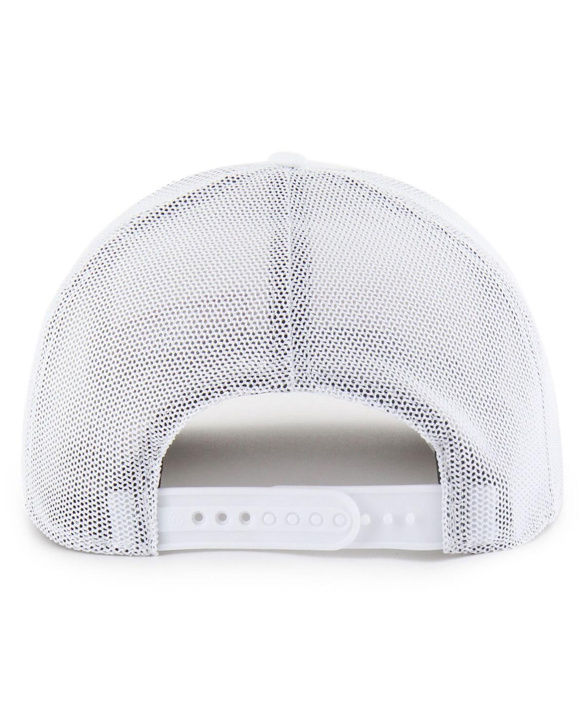 47 Brand Men's White Pittsburgh Pirates Rangefinder Brrr Trucker Adjustable Hat In White