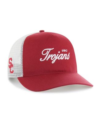 '47 Brand - Men's and Women's Cardinal USC Trojans Contemporary Basics Foundation Trucker Hitch Adjustable Hat