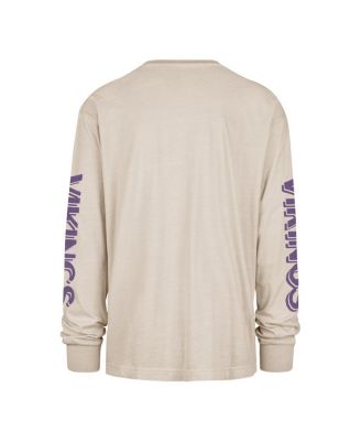Men's Tan Minnesota Vikings Cairn Ravine Foundation Long Sleeve T-Shirt