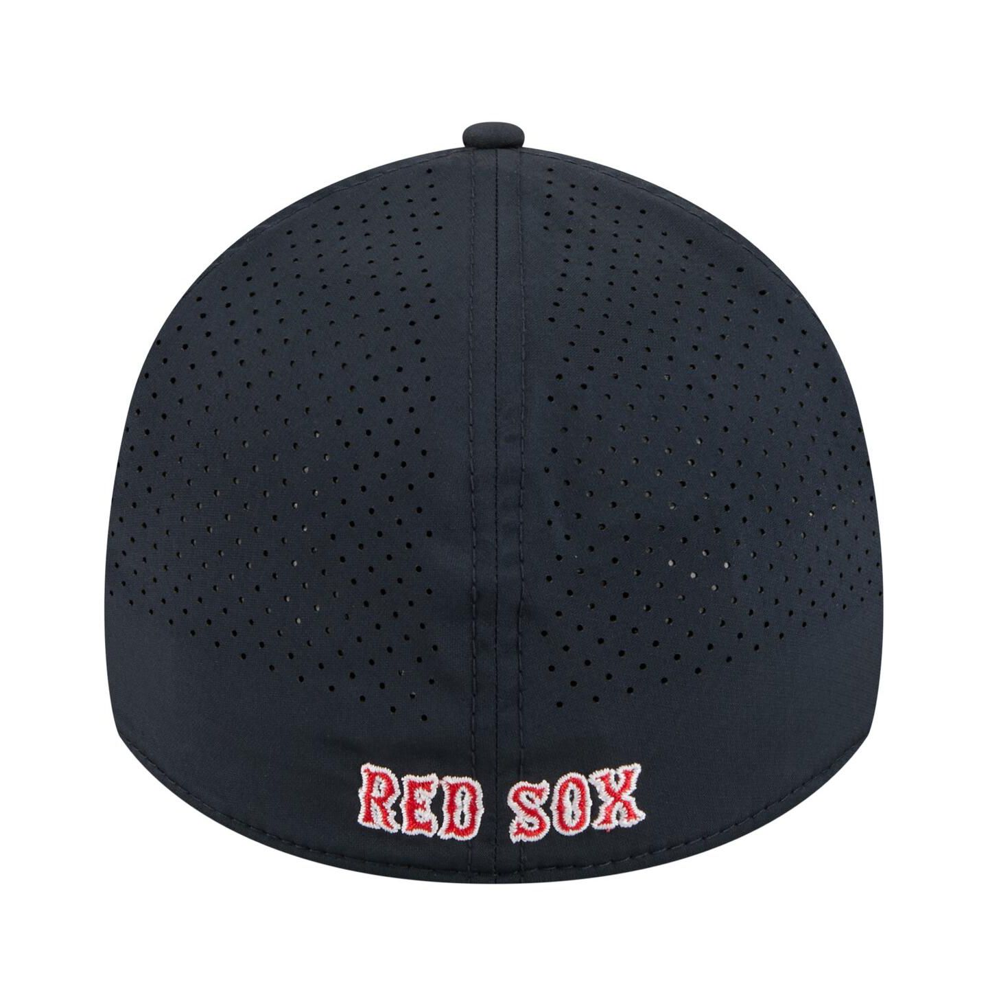 Мужская кепка New Era Navy Boston Red Sox 39THIRTY A-Frame Perforated Flex Hat — фото 2
