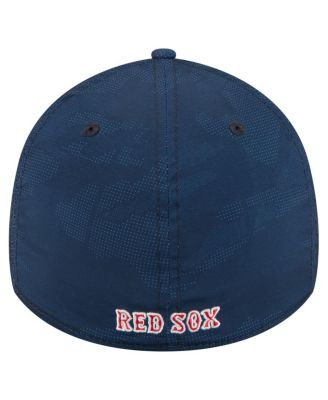 Men's Navy Boston Red Sox Tonal Camo 39THIRTY Flex Hat