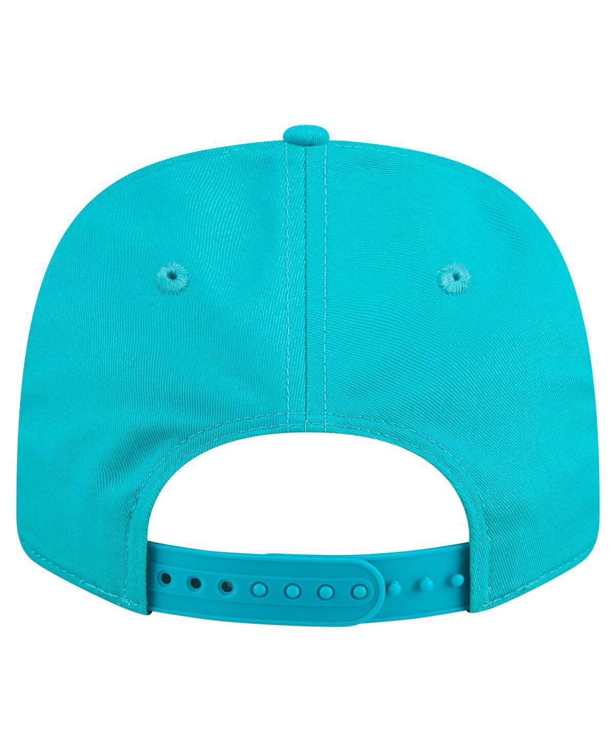 New Era Men's Aqua Miami Dolphins Chant 9seventy Stretch-snap Hat In Blue