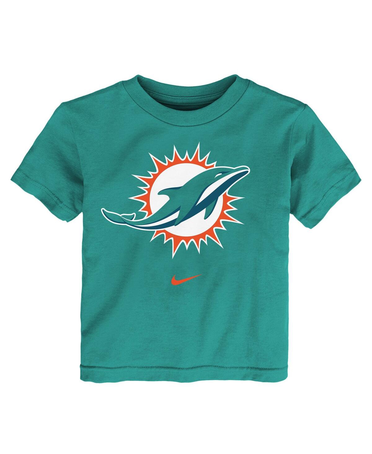 Nike Toddler Aqua Miami Dolphins Primary Logo Legend Performance T-shirt In Green