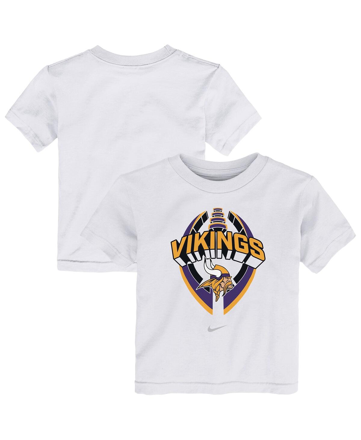 Nike Toddler White Minnesota Vikings Icon Legend T-shirt In White