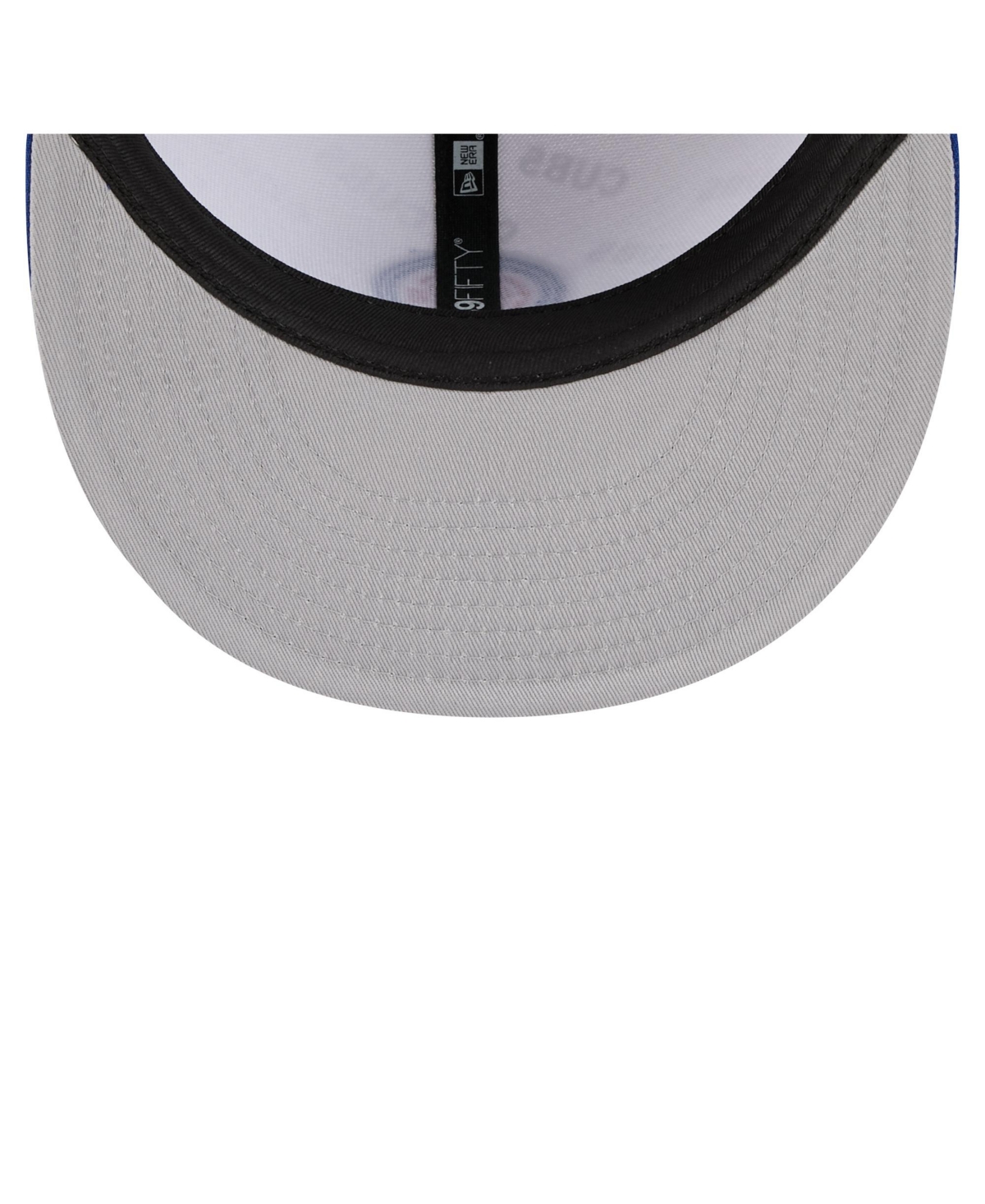 New Era Men's White/royal Chicago Cubs Repeat 59fifty Fitted Hat In Multi