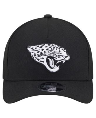 Men's Black Jacksonville Jaguars Team Collection 9FORTY M-Crown A-Frame Adjustable Hat