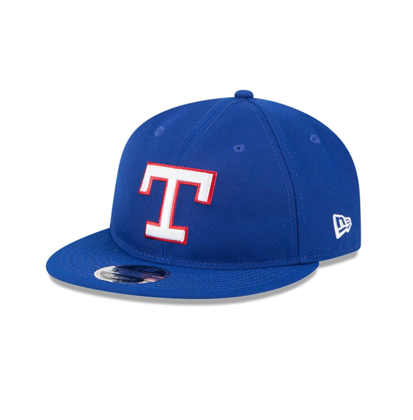 Мужская кепка New Era Royal Texas Rangers Baseball Hall of Fame Retro Crown 9FIFTY Adjustable Hat — фото 4