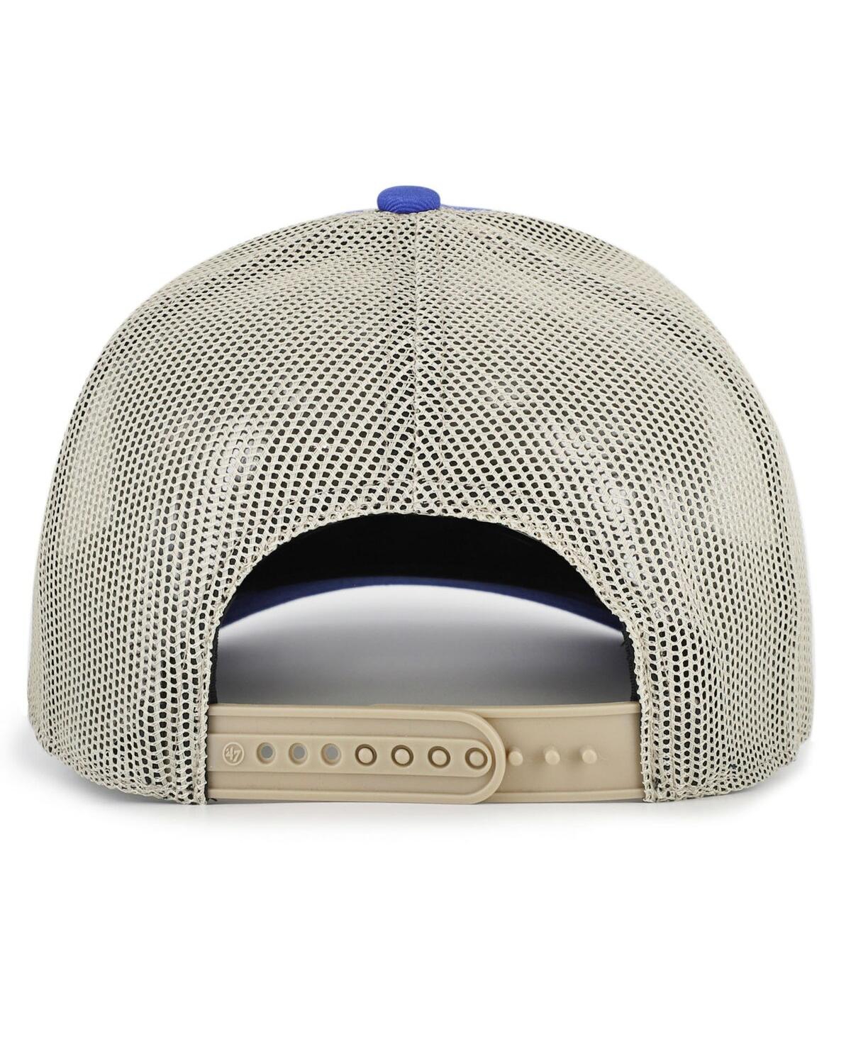 47 Brand Men's Royal Duke Blue Devils Arid Adjustable Trucker Hat In Blue