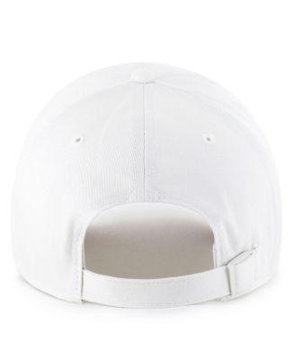 Men's White West Virginia Mountaineers Contemporary Basics Foundation Clean Up Adjustable Hat