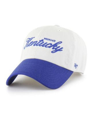 Men's White Kentucky Wildcats Contemporary Basics Foundation Clean Up Adjustable Hat