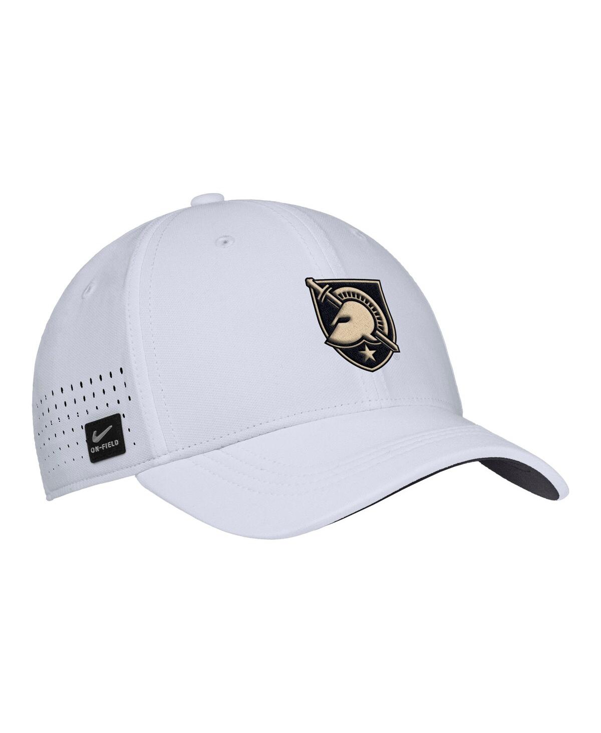 Nike Men's White Army Black Knights 2025â On-field Performance Flex Hat