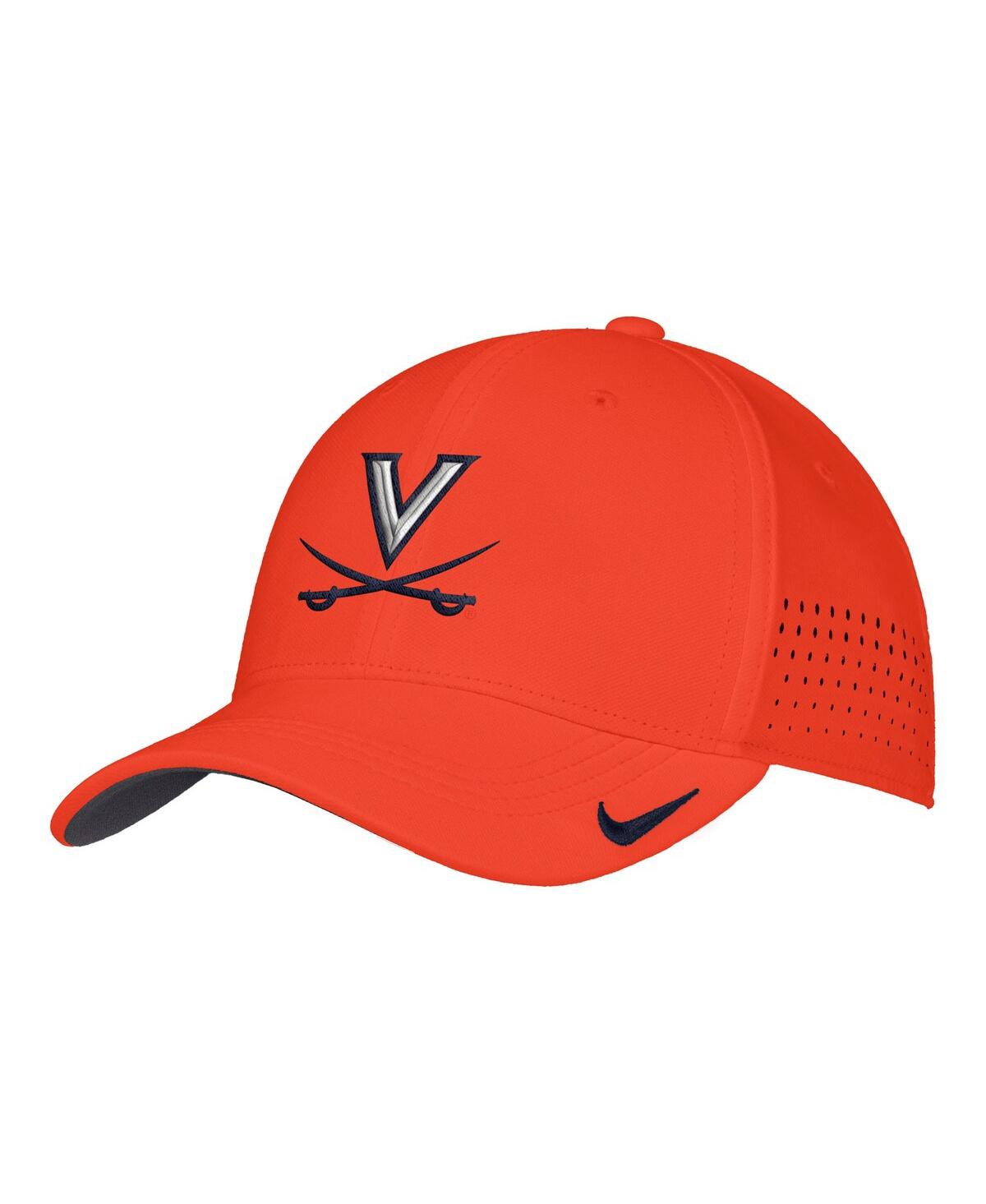Nike Men's Orange Virginia Cavaliers 2025â On-field Performance Flex Hat In Orange