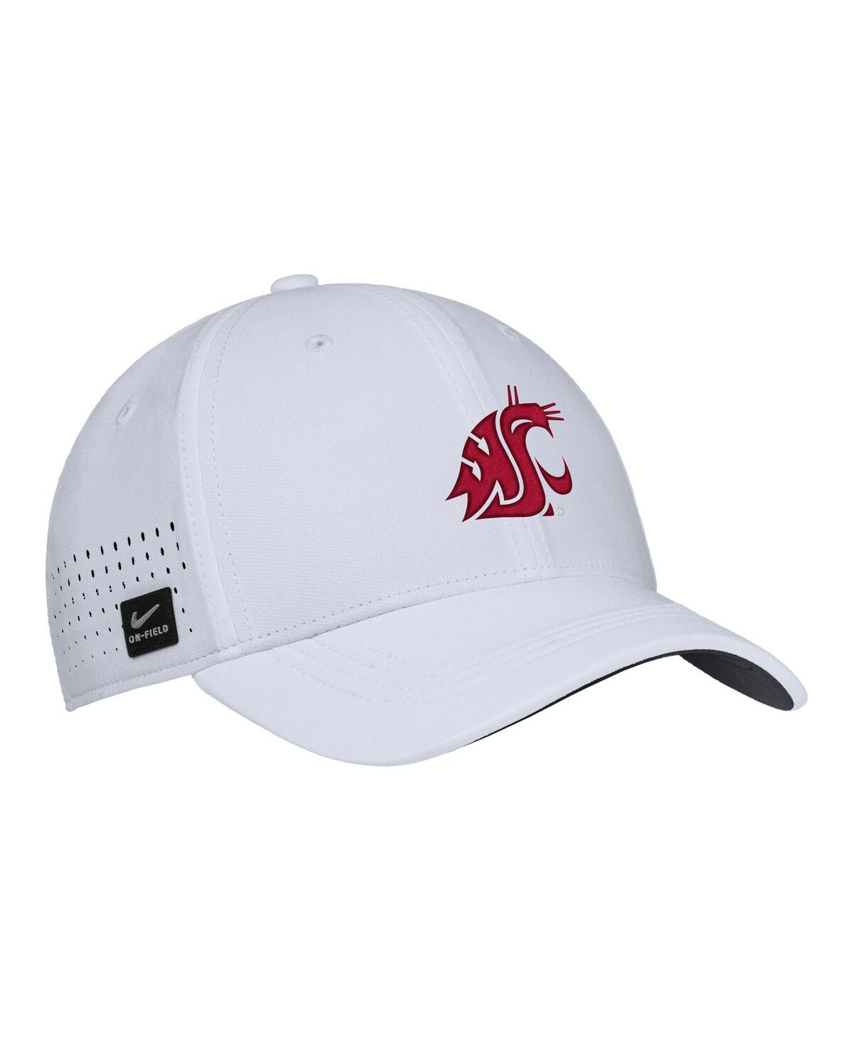 Nike Men's White Washington State Cougars 2025â On-field Performance Flex Hat