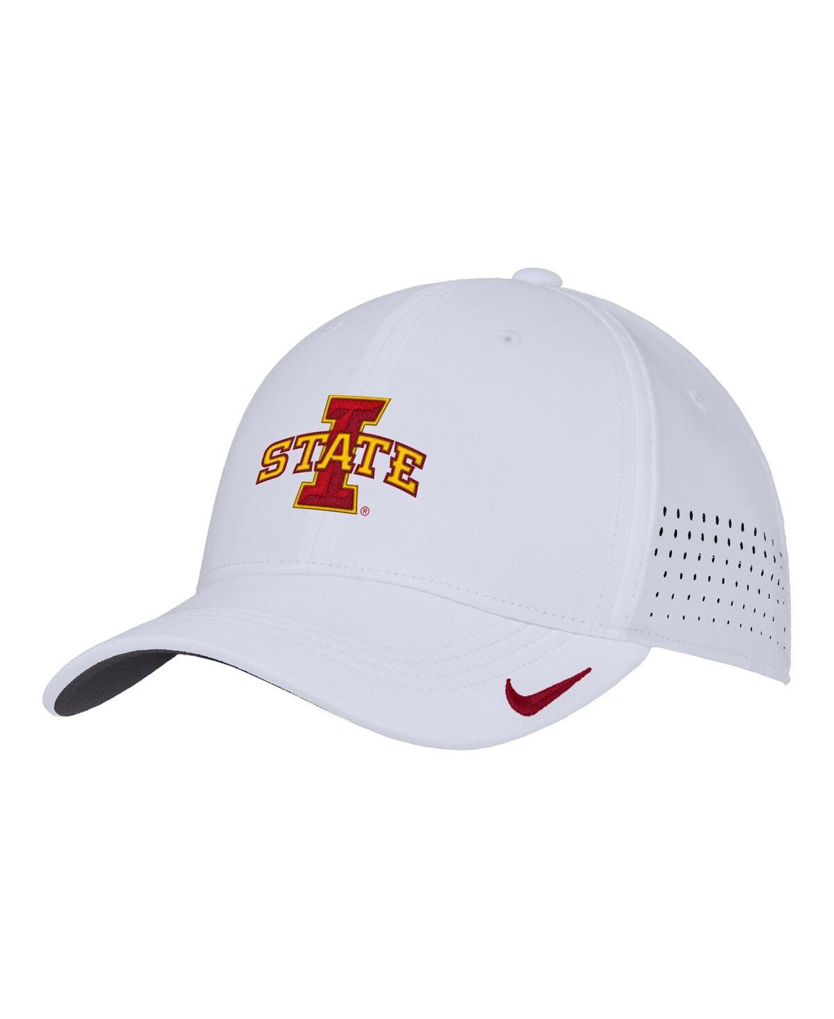 Nike Men's White Iowa State Cyclones 2025â On-field Performance Flex Hat In White