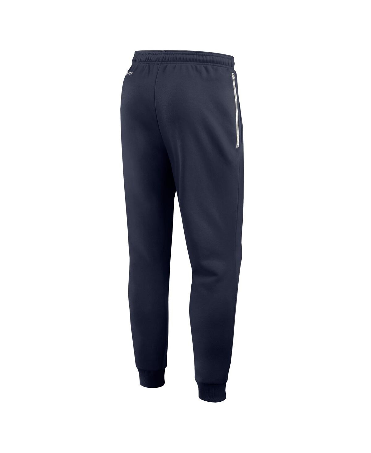 Nike Men's Navy Byu Cougars 2025 Sideline Performance Taper Pants In Blue