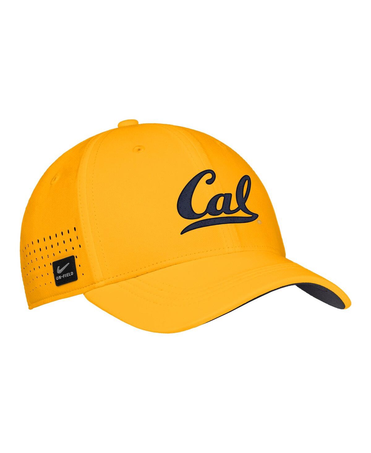 Nike Men's Gold Cal Bears 2025â On-field Performance Flex Hat In Gold
