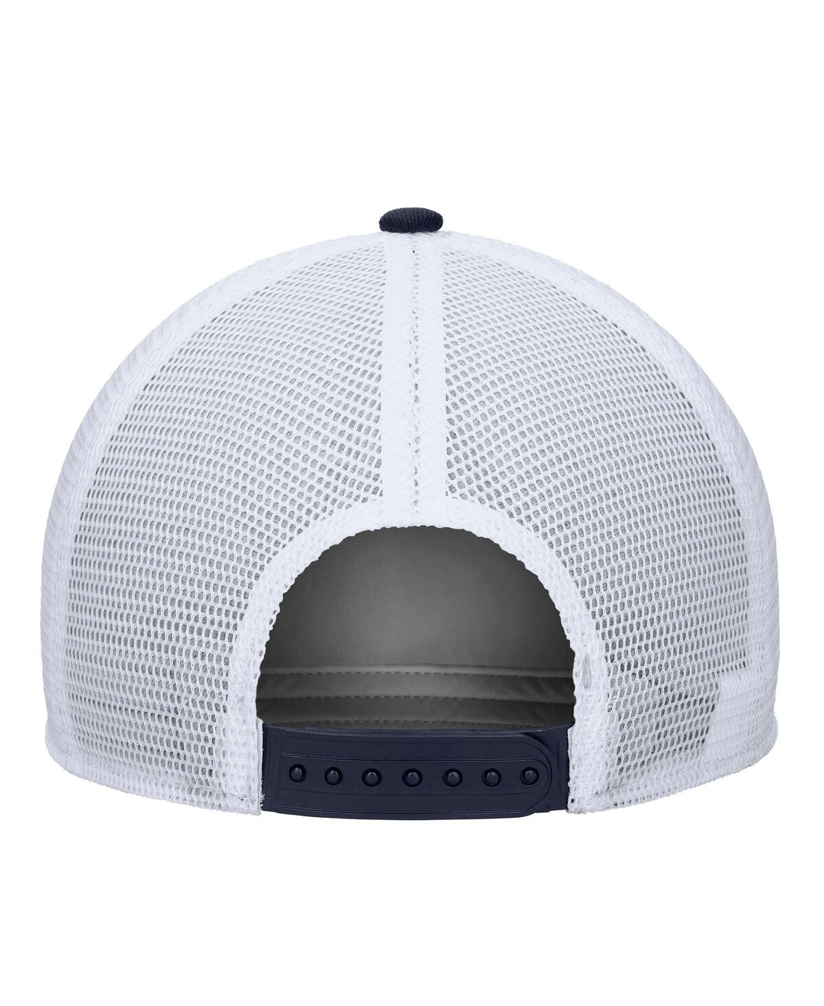 Nike Men's Pewter Uconn Huskies Rise Vintage Adjustable Trucker Hat In Gray