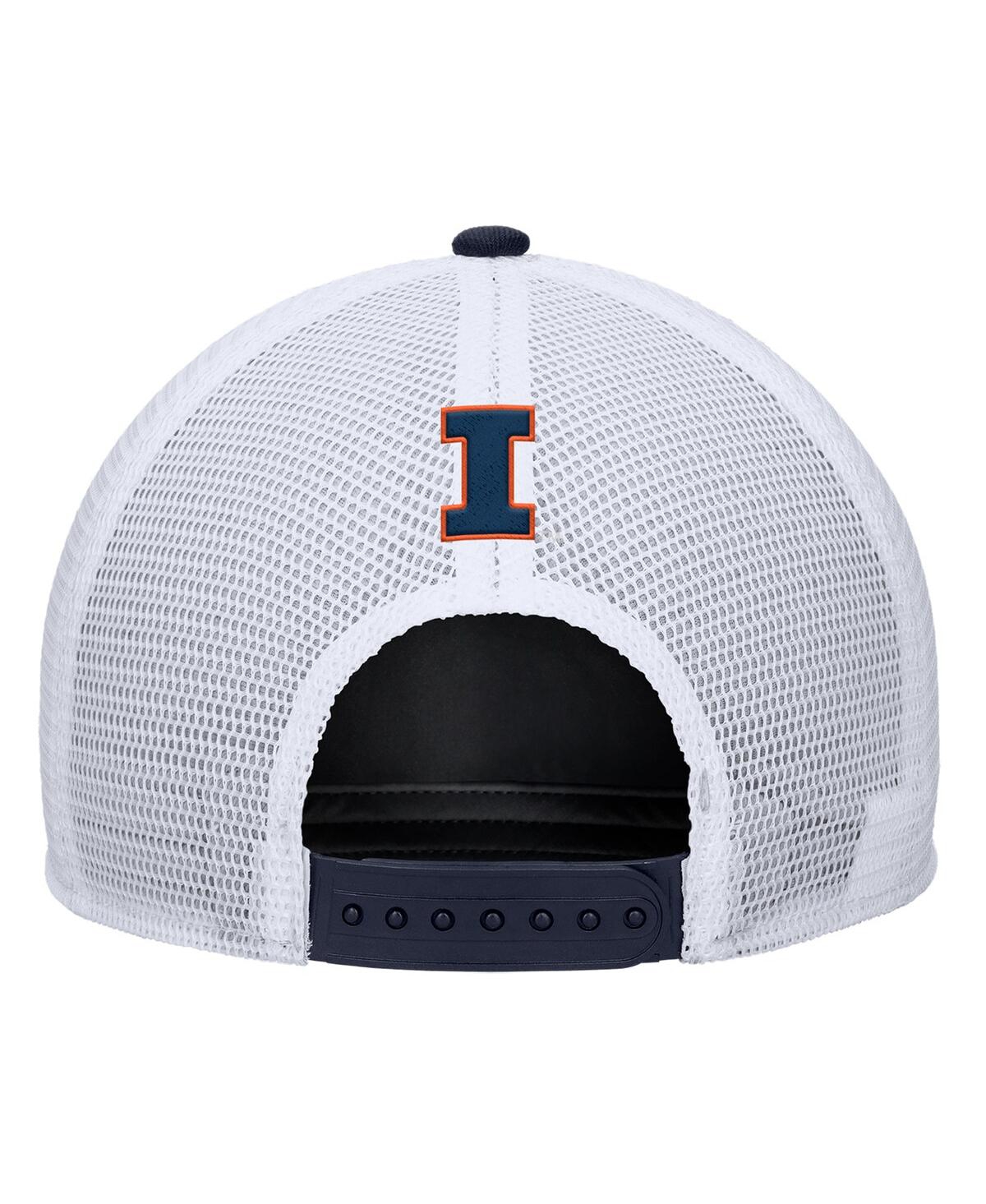 Nike Men's Navy Syracuse Orange 2025 On-field Rise Trucker Adjustable Hat In Blue