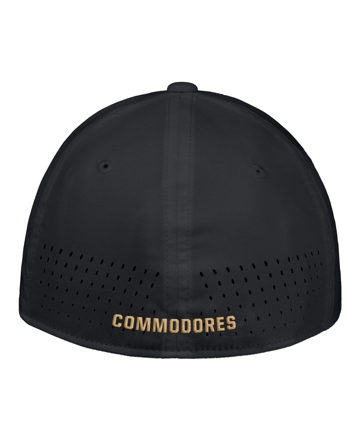 Nike Men's Black Vanderbilt Commodores 2025â On-field Performance Flex Hat In Black